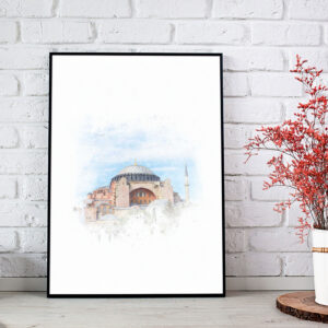 Ayasofya Hagia Sophia Plakat
