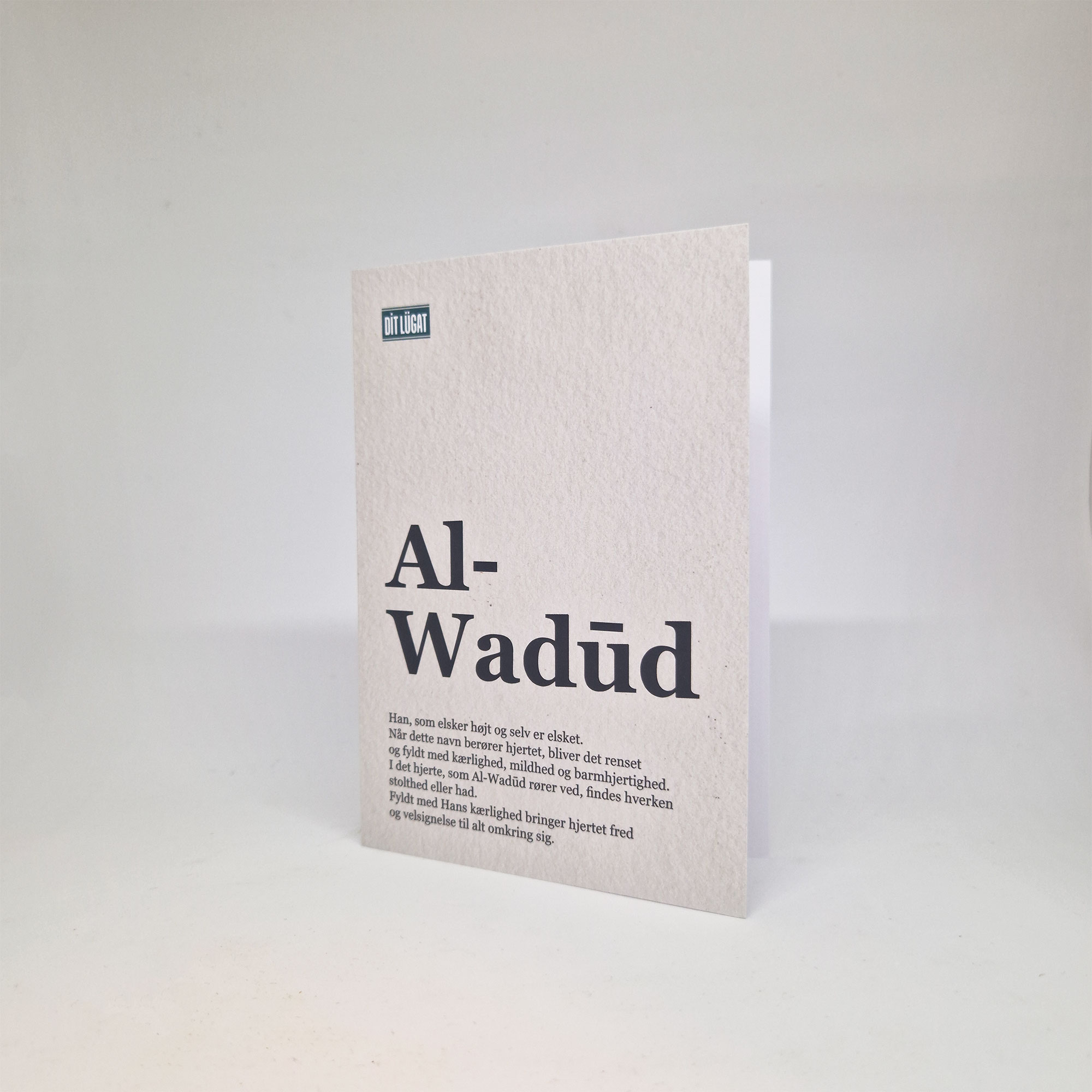 Al-wadud postkort
